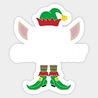 I'm The Chatty Christmas XMas Elf Sticker